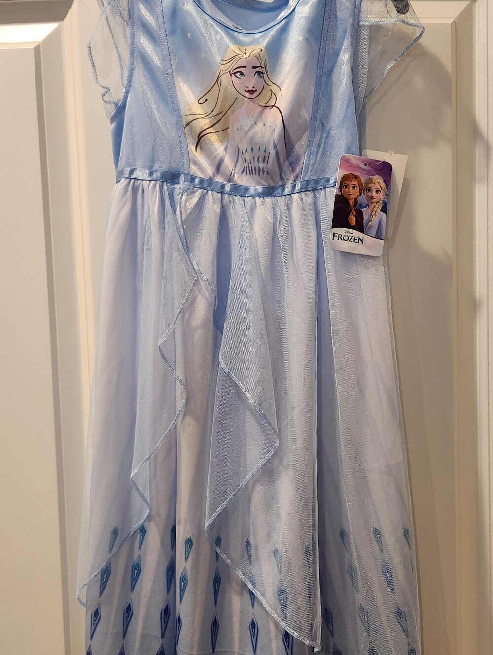 Disney Elsa Light Blue Princess Costume Dress - Picture 4 of 5